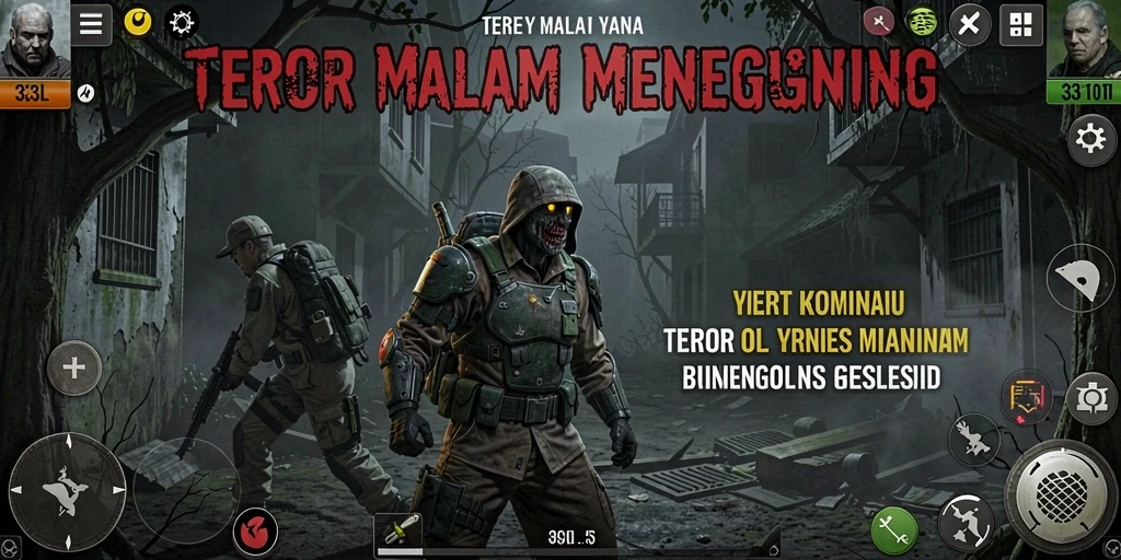 Gameplay seram 33L membawa Anda ke kegelapan malam yang menegangkan.