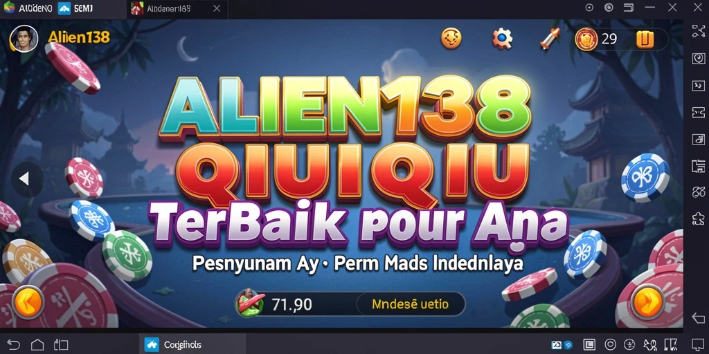Screenshot gameplay ALIEN138 menunjukkan momen seru saat memainkan QiuQiu.