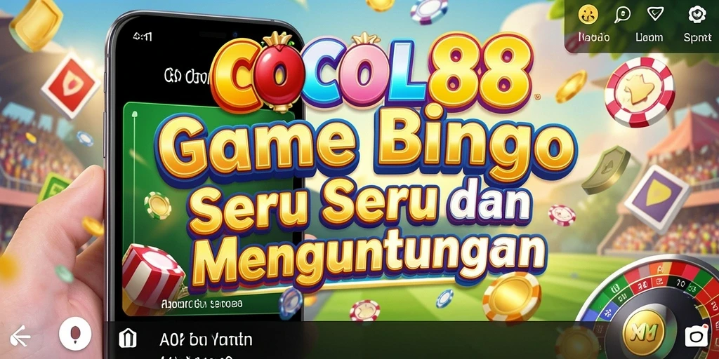 Tampilan gameplay seru Bingo di COCOL88