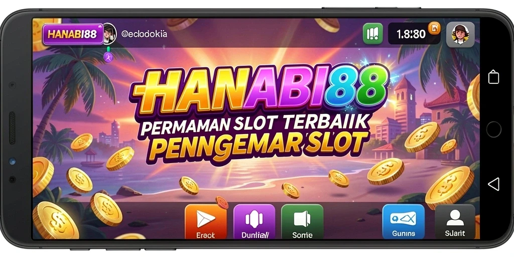 Tampilan gameplay HANABI88 yang menarik dan penuh warna.