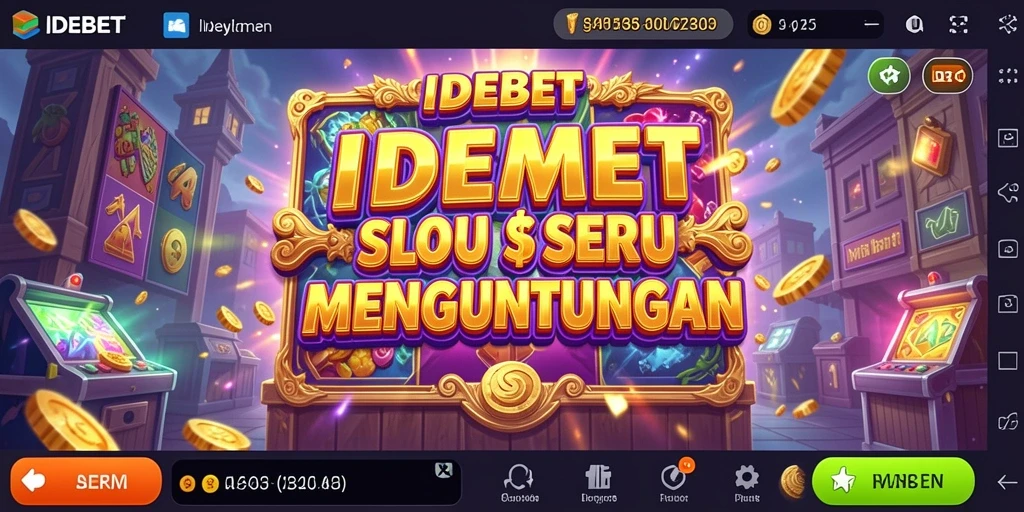 Gameplay menawan dari Slot IDEBET dengan efek visual yang memukau.
