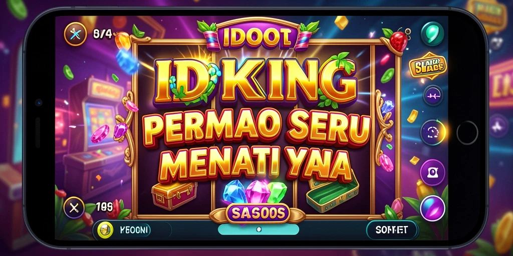 Gameplay seru IDRKING dengan tema slot menarik.