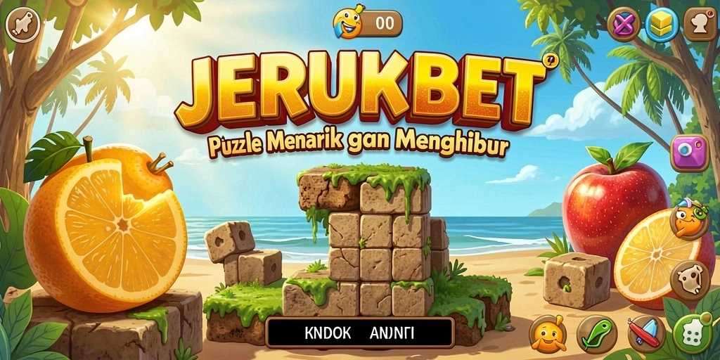 Screenshot utama JERUKBET menampilkan pengalaman permainan Puzzle yang menarik.