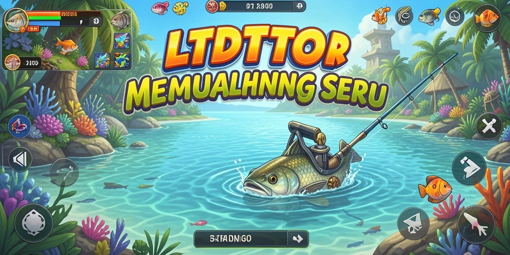 Tangkapan ikan besar dalam gameplay LTDTOTO yang seru.