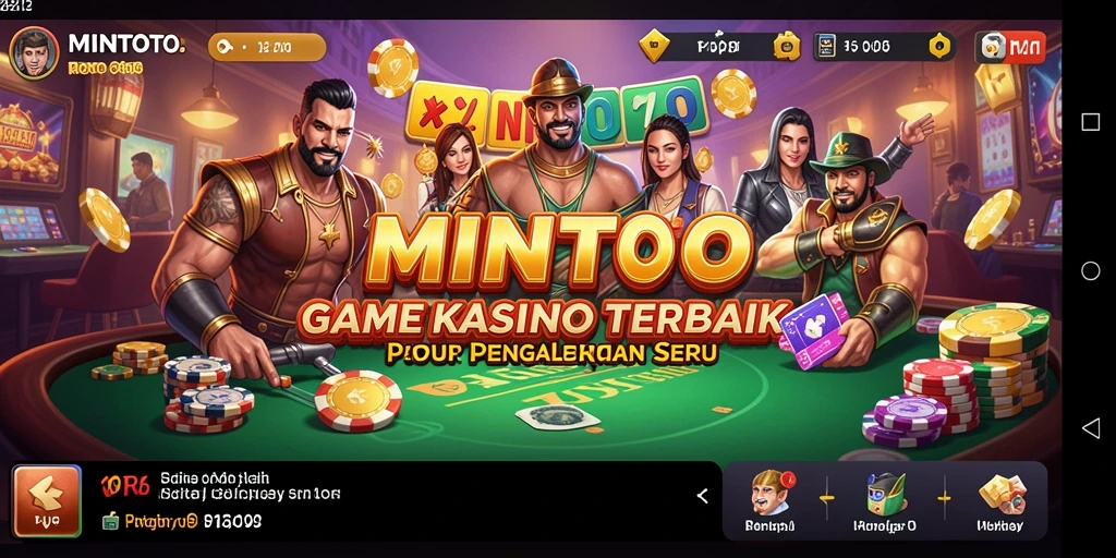 Tampilan menawan dari gameplay MINTOTO yang seru dan mendebarkan.