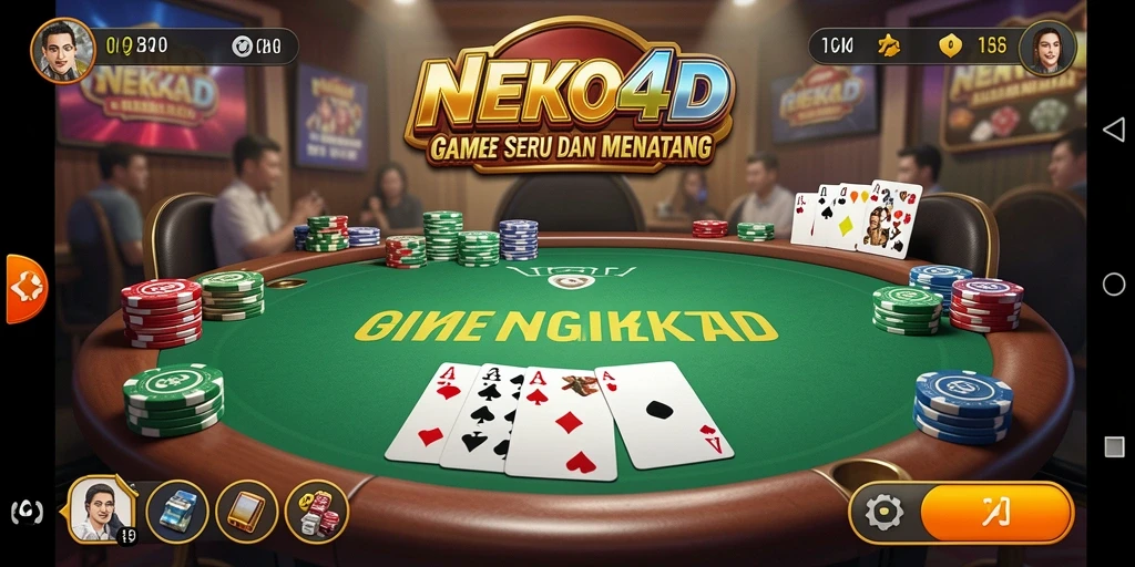 Tampilan gameplay seru dan kompetitif di NEKO4D.
