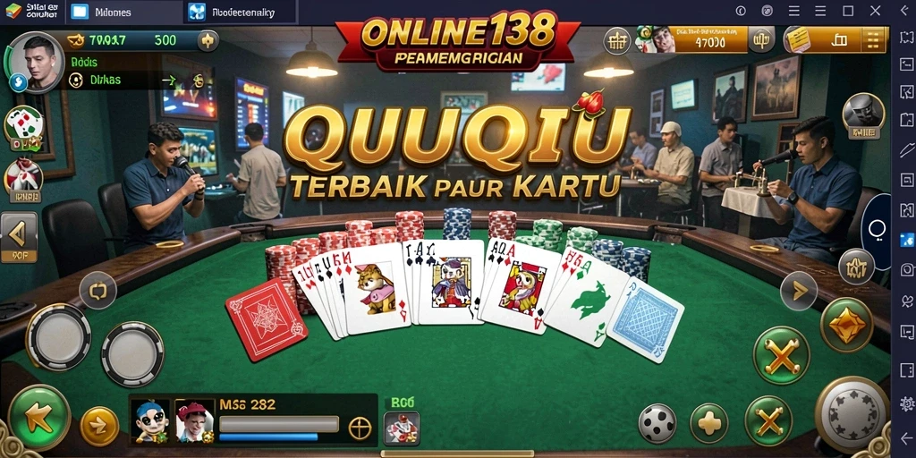 Gameplay QiuQiu yang menarik dan interaktif.