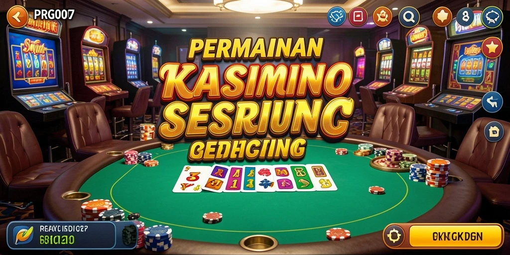 Tampilan menarik dari gameplay PRG007 yang penuh aksi kasino.