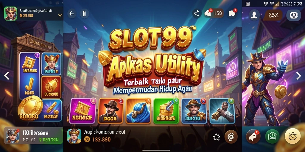 Tampilan antarmuka SLOT99 yang sederhana dan menarik.