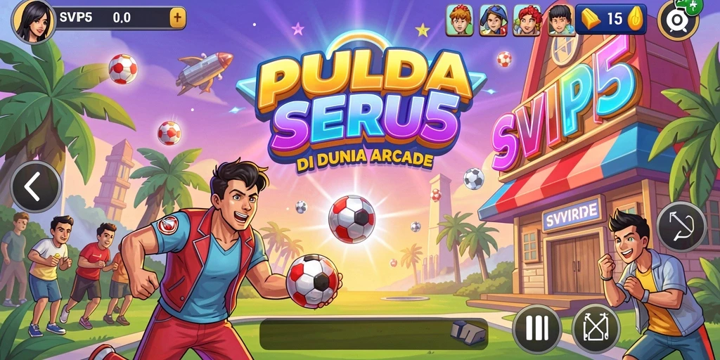Tangkapan layar gameplay seru dari SVIP5 di dunia arcade.