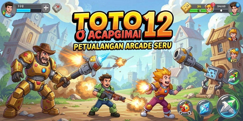 Screenshot gameplay TOTO12 dengan aksi seru dan grafis menawan.