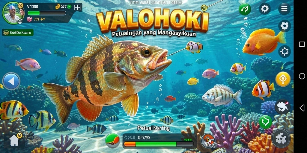 Tangkapan ikan yang fantastis dalam permainan VALOHOKI.